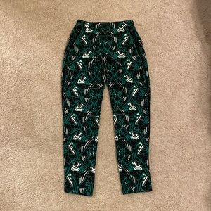 J Crew Printed Trousers